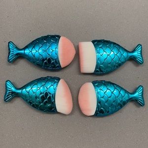 Mermaid Face Makeup Brushes